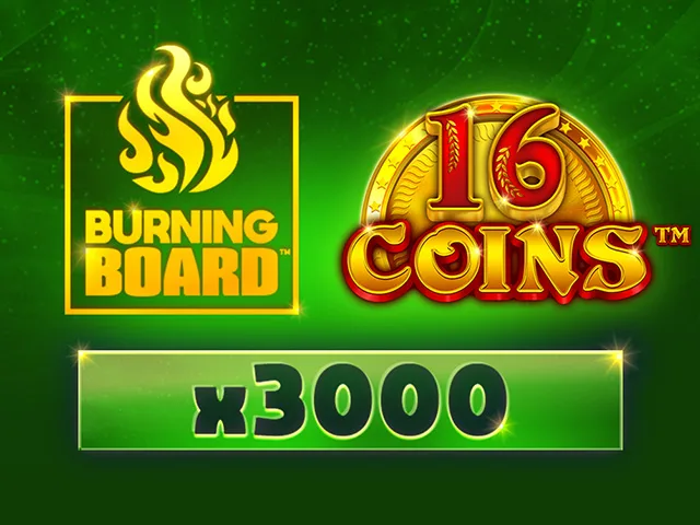 16 Coins Burning Board
