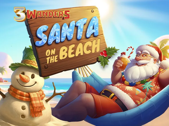 3 Wonders Santa on the Beach